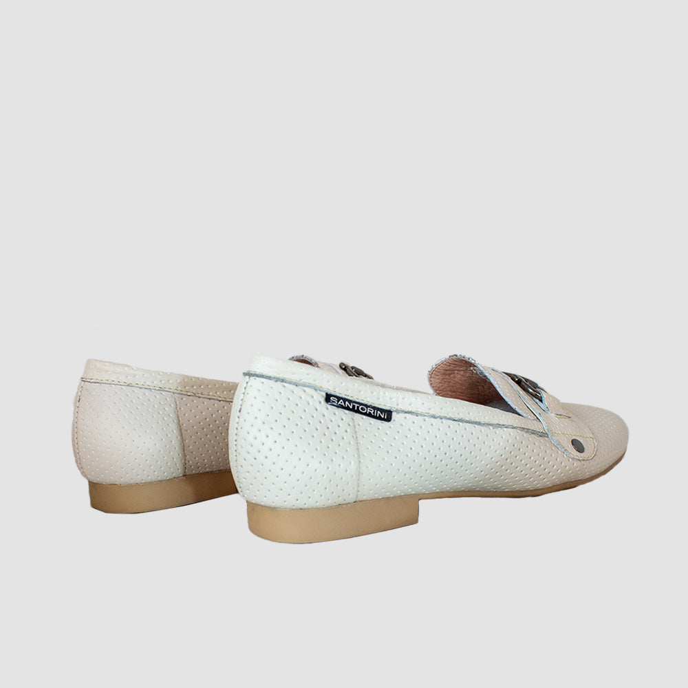 BALETAS PARA MUJER TERNI CUERO BEIGE
