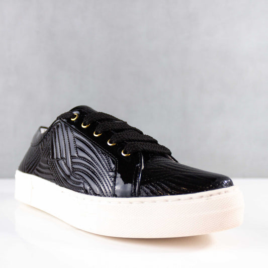 TENIS PARA MUJER IRISVERNO CUERO NEGRO