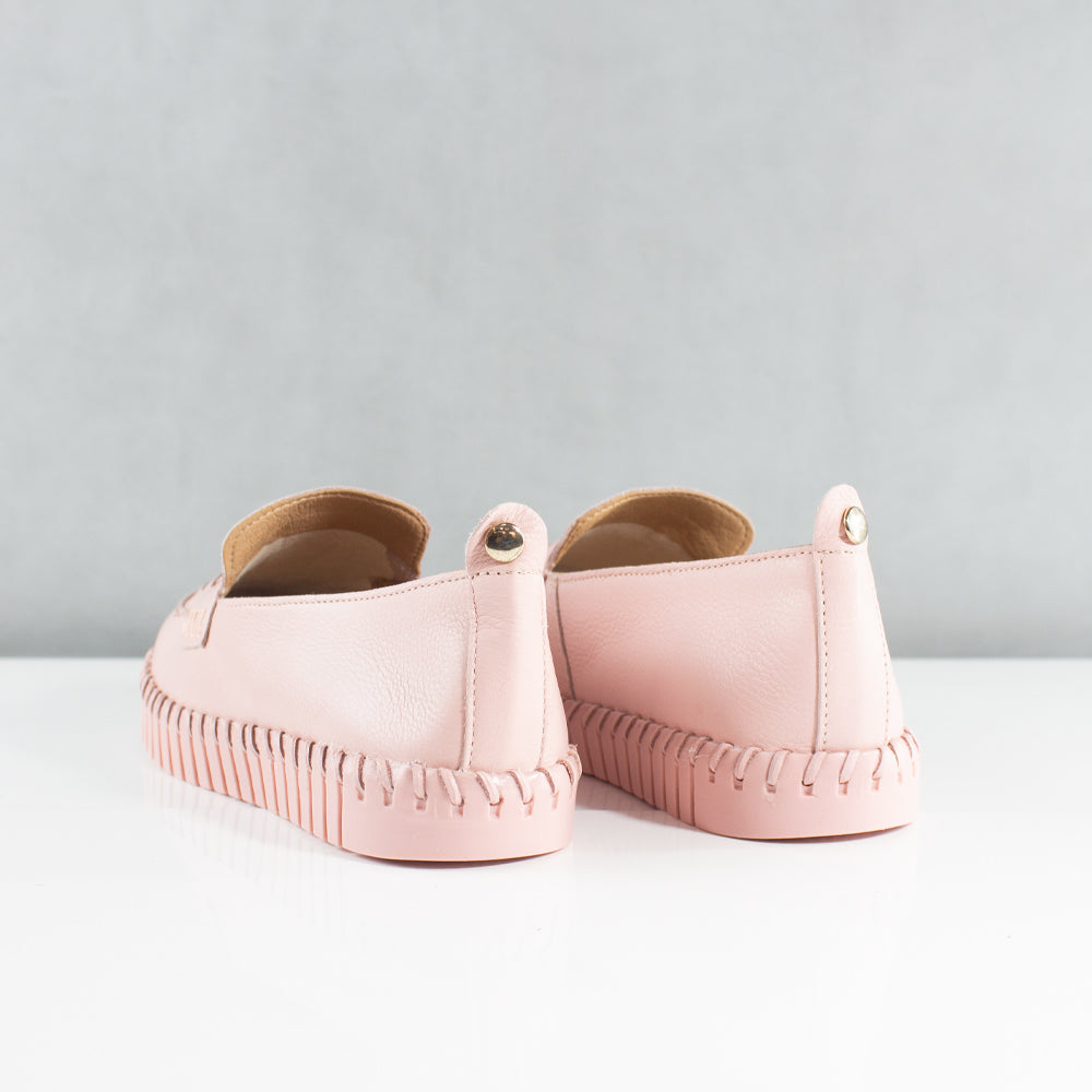 ZAPATOS PARA MUJER PAOLA CUERO ROSA