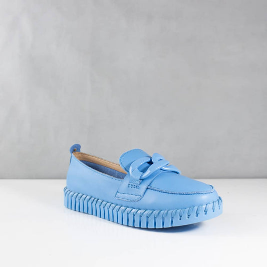 ZAPATOS PARA MUJER MELINA CUERO AZUL