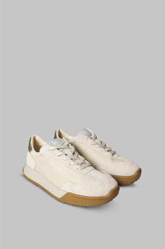 TENIS PARA MUJER AYLA CUERO DORADO