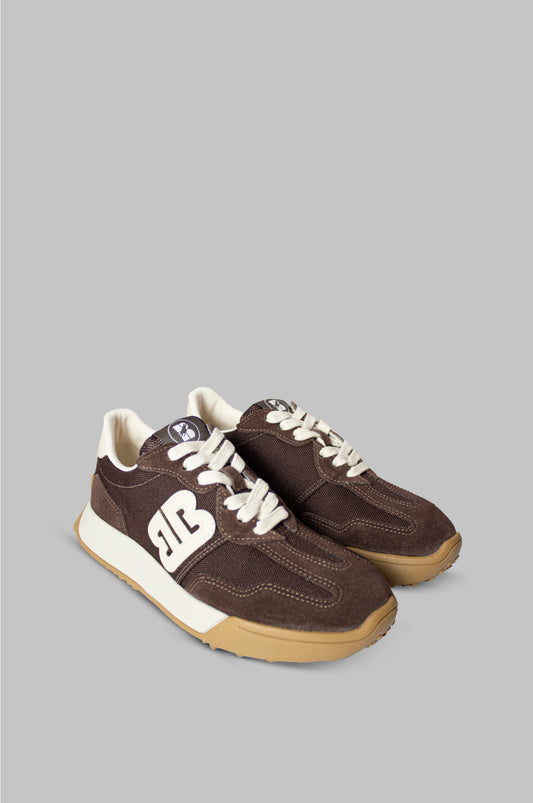 TENIS PARA MUJER ISIS CUERO CAFE