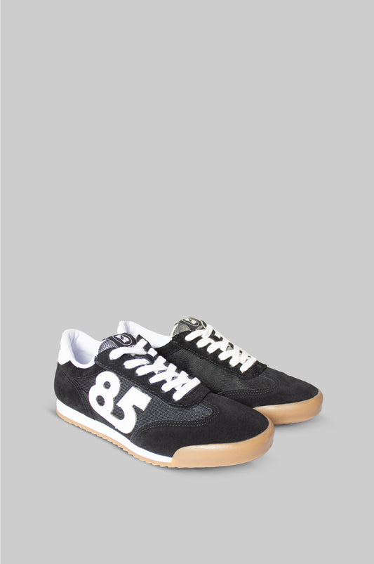 TENIS PARA MUJER VALENTINA CUERO NEGRO