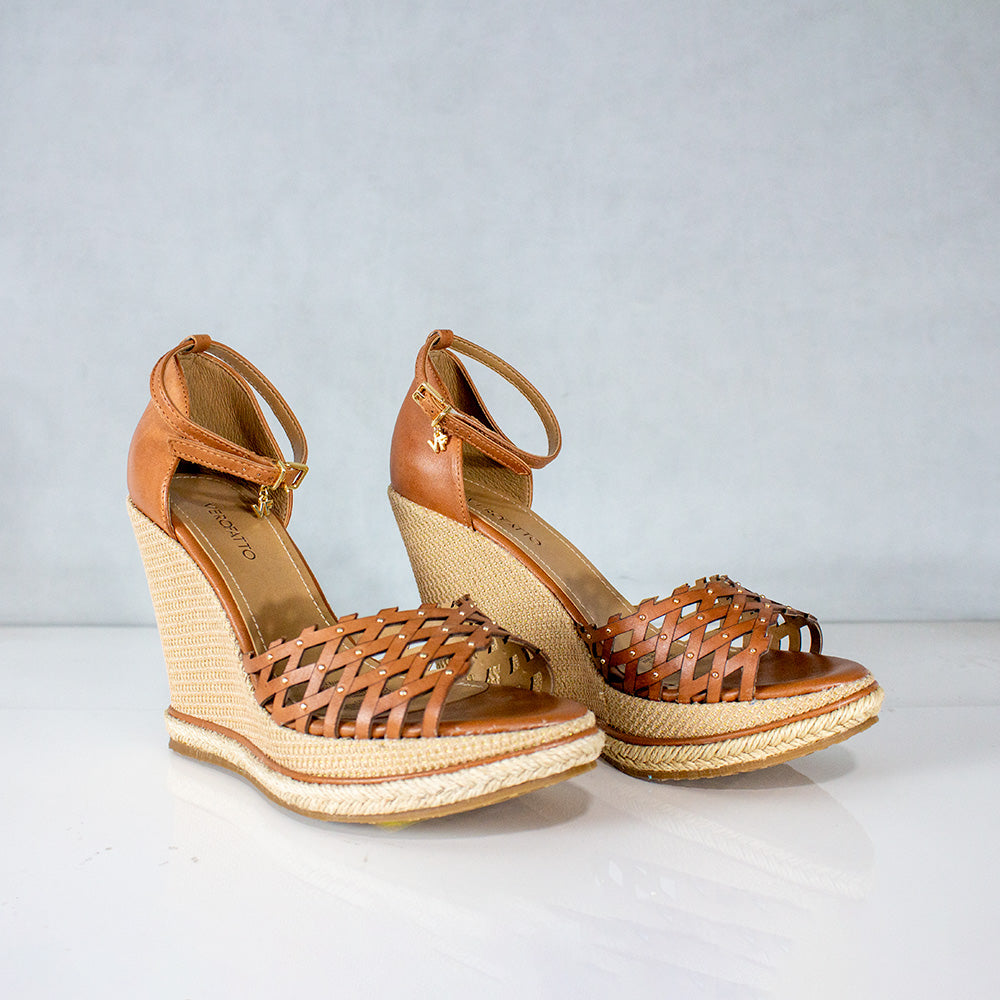 SANDALIAS PARA MUJER IARA CUERO CAMEL