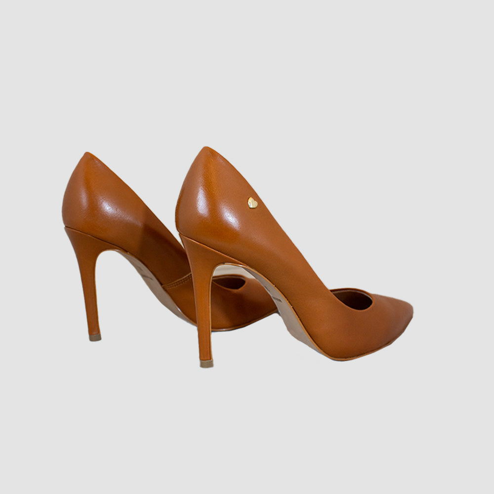 TACONES PARA MUJER ABUNA CUERO CAMEL