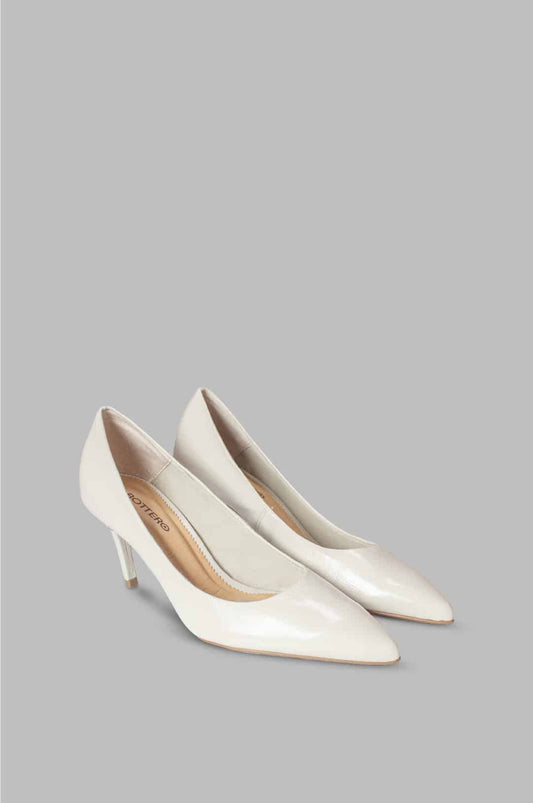 TACONES PARA MUJER ANALIZ CUERO BEIGE