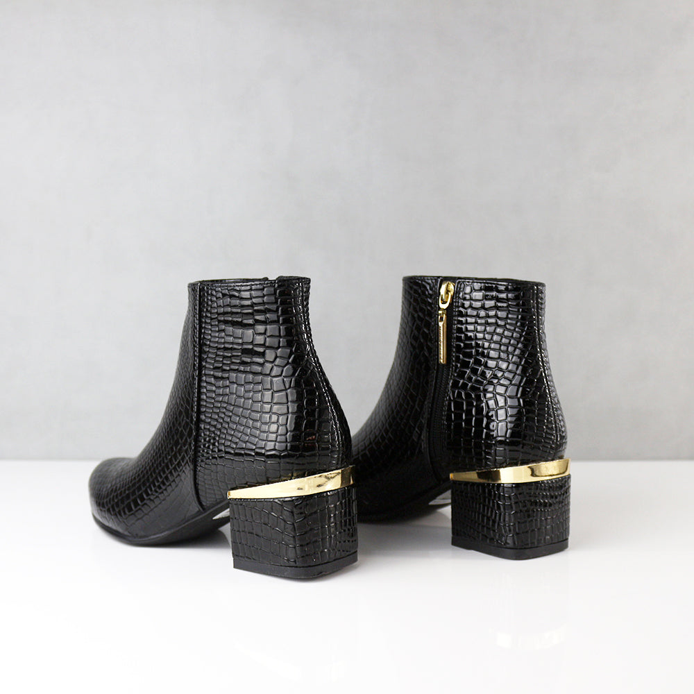 BOTINES PARA MUJER THAIANA NEGRO