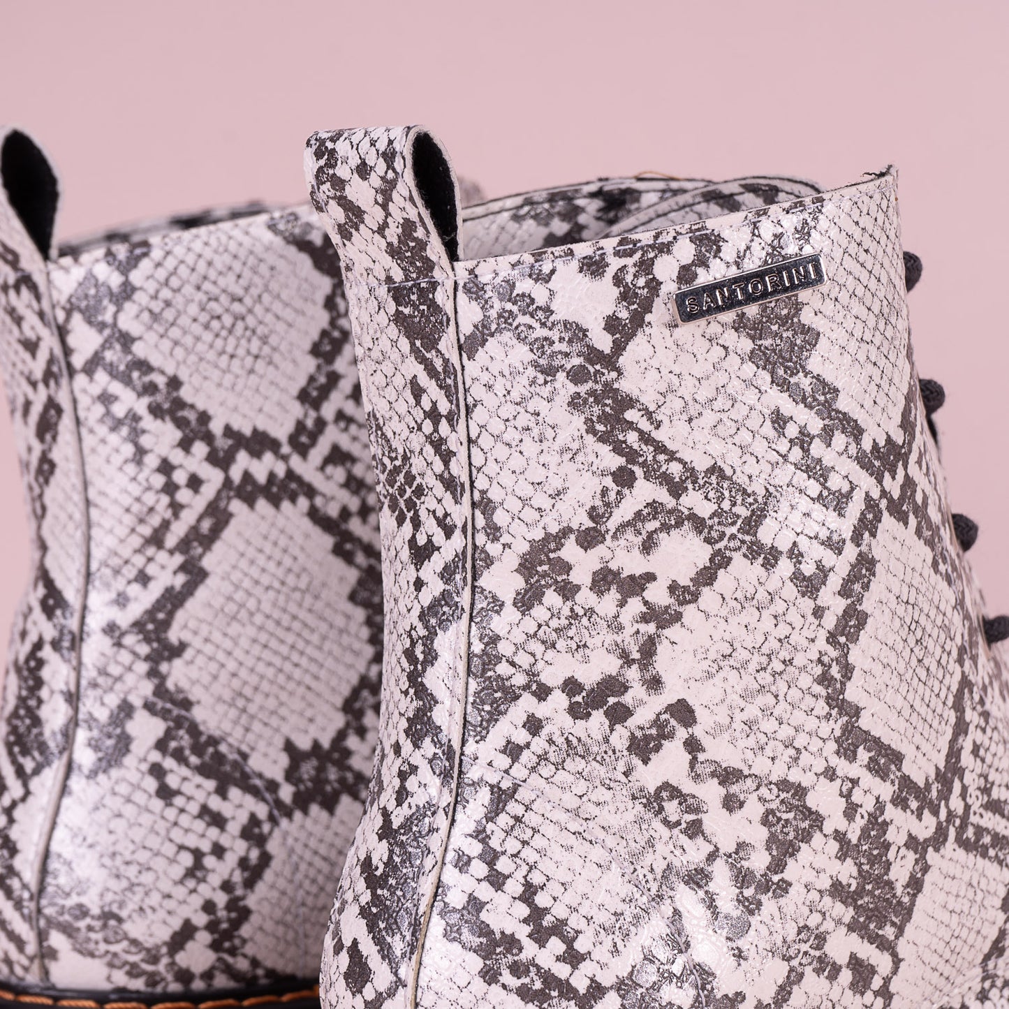 BOTINES PARA MUJER ROMA CUERO BLANCO