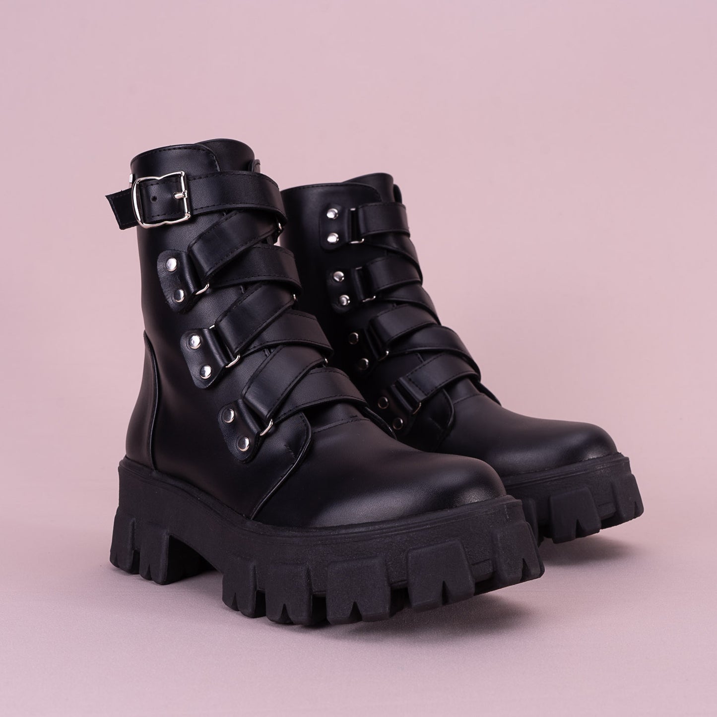 BOTINES PARA MUJER ATENEA NEGRO