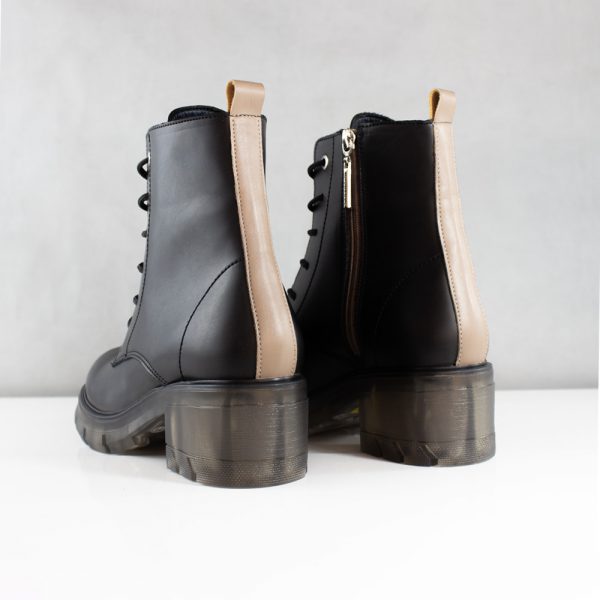 BOTINES PARA MUJER ROSARIO NEGRO