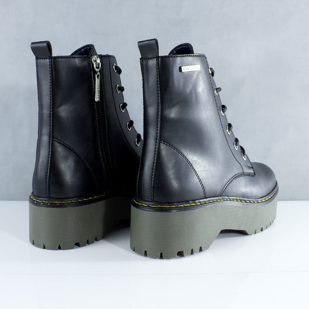 BOTINES PARA MUJER CAMI NEGRO