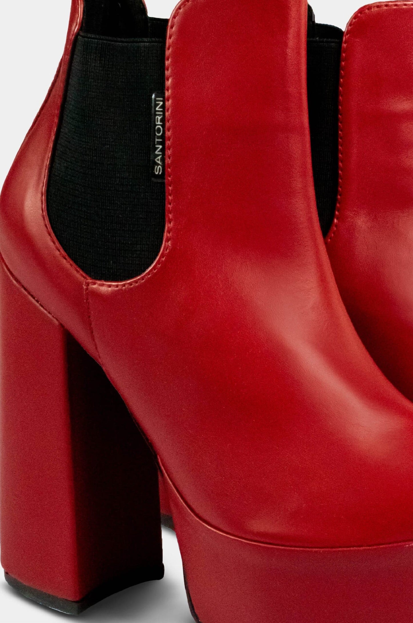 BOTINES PARA MUJER AVILE ROJO