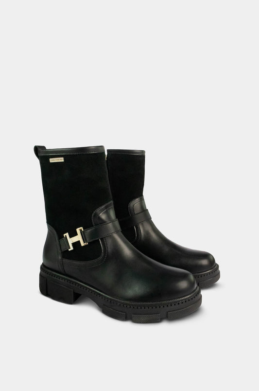 BOTINES PARA MUJER MELIDA NEGRO