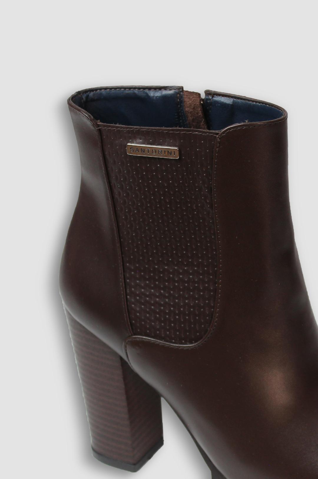 BOTINES PARA MUJER GELEN CAFE