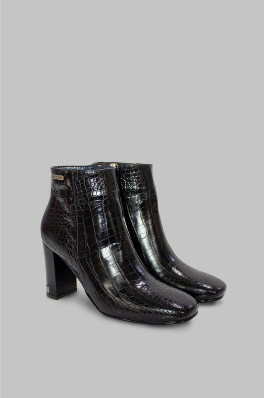 BOTINES PARA MUJER VERNIA NEGRO