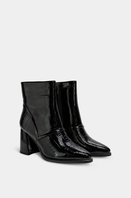 BOTINES PARA MUJER ESENCIA NEGRO