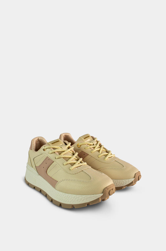 TENIS PARA MUJER GLOW BEIGE