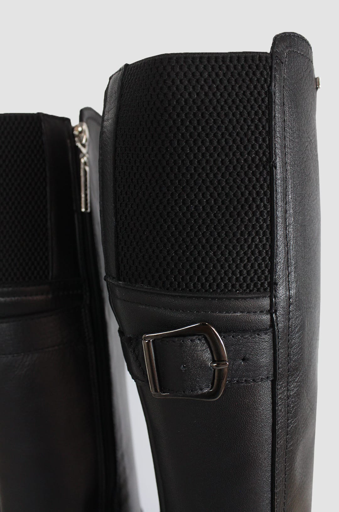 BOTAS PARA MUJER SILUETA CUERO NEGRO