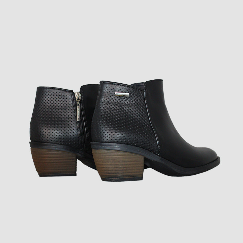 BOTINES PARA MUJER MALE NEGRO