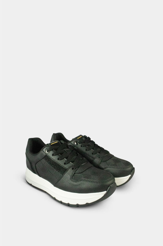 TENIS PARA MUJER LUXE NEGRO