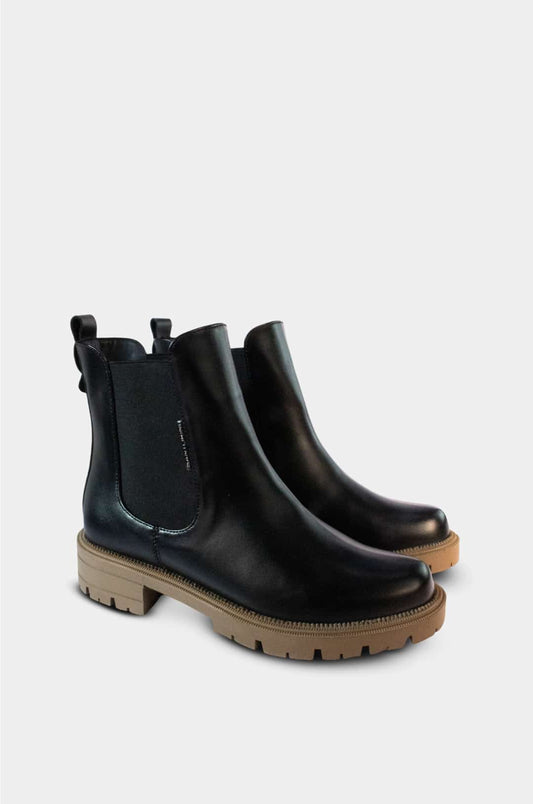 BOTINES PARA MUJER SOPHIA NEGRO