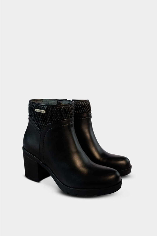 BOTINES PARA MUJER PRETO NEGRO