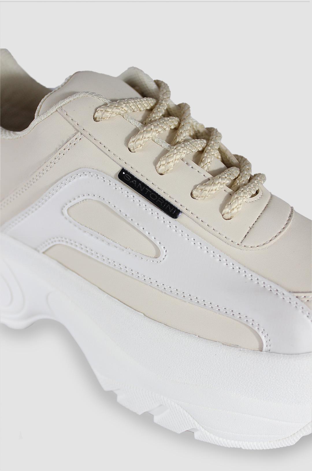 TENIS PARA MUJER NEMESIS BEIGE