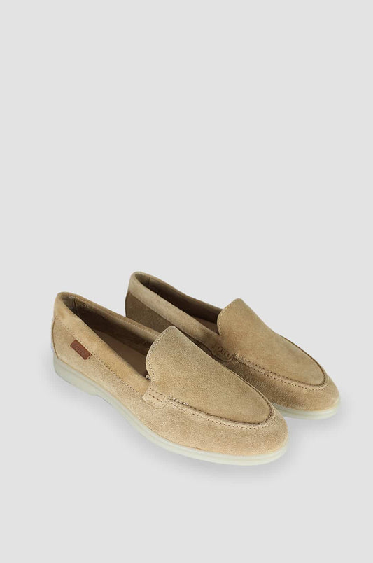 ZAPATOS PARA MUJER VIREL CUERO BEIGE