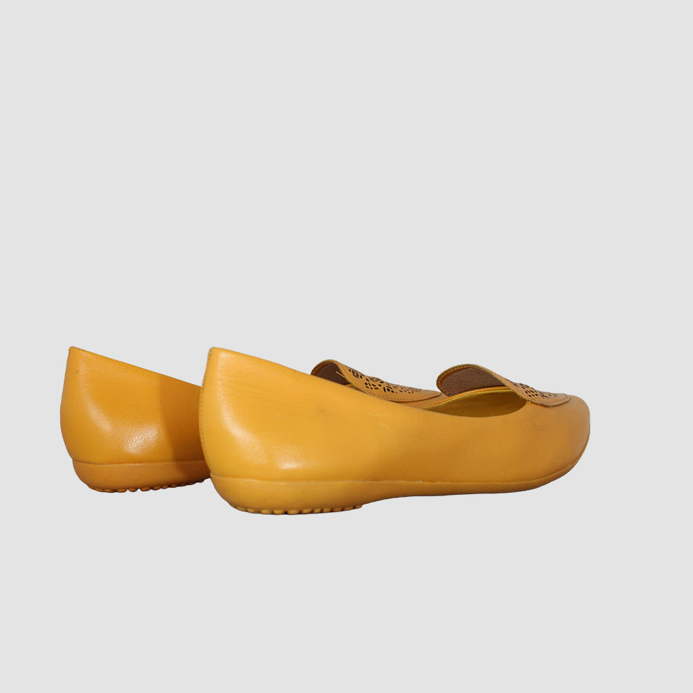 BALETAS PARA MUJER DOGS4 CUERO MIEL