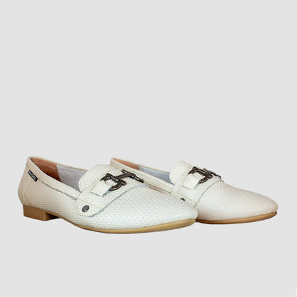 BALETAS PARA MUJER TERNI CUERO BEIGE