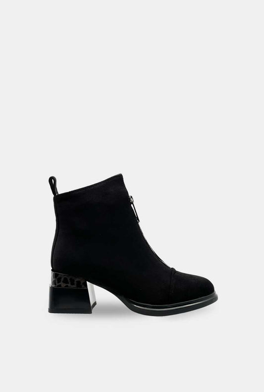 BOTINES PARA MUJER OPALINE NEGRO