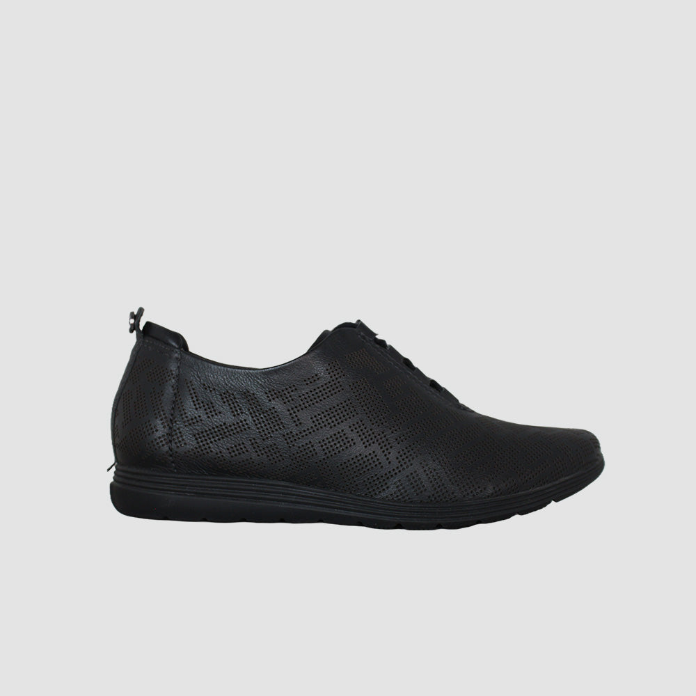 ZAPATOS PARA MUJER NAPLESA CUERO NEGRO