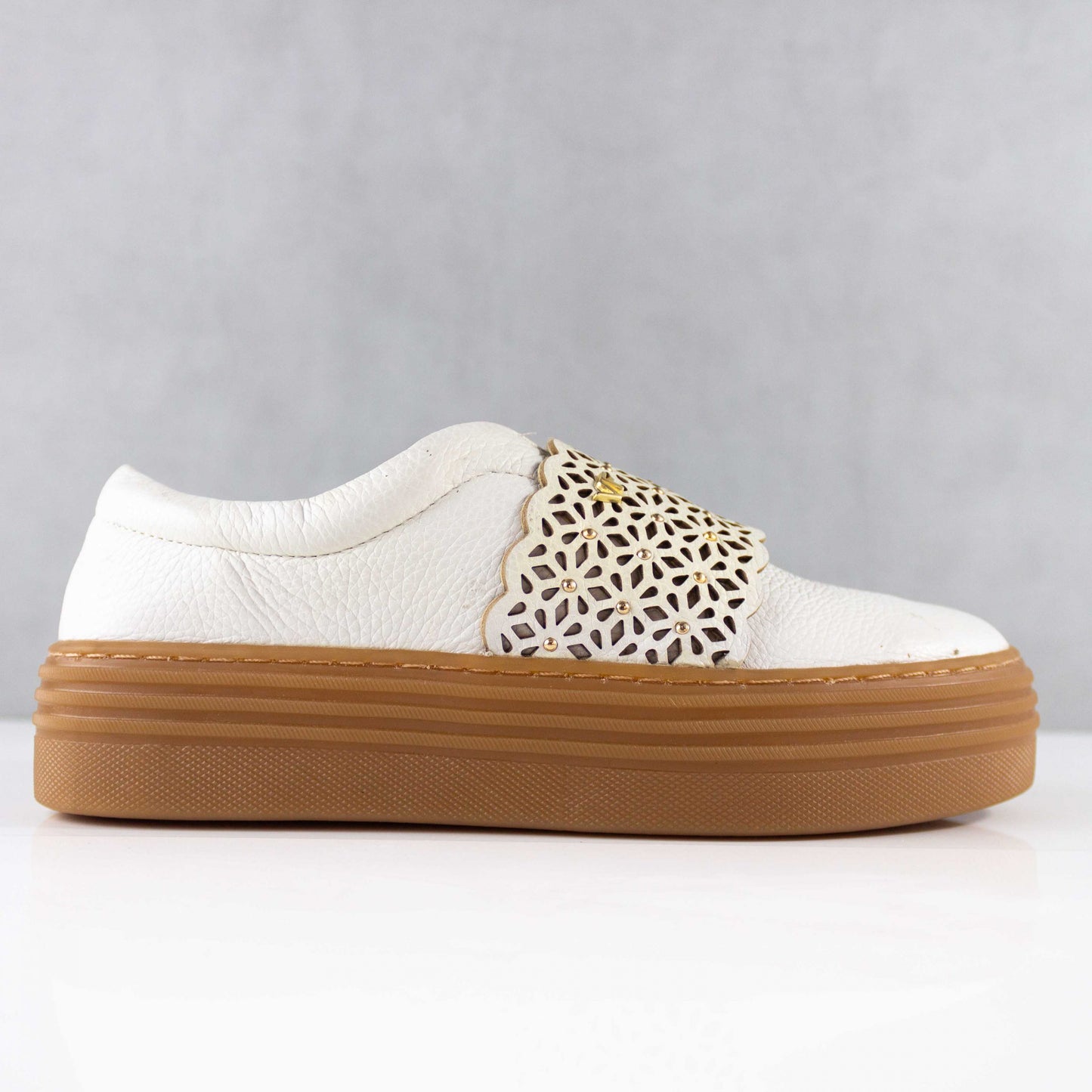 TENIS PARA MUJER IASMIN2 CUERO BLANCO