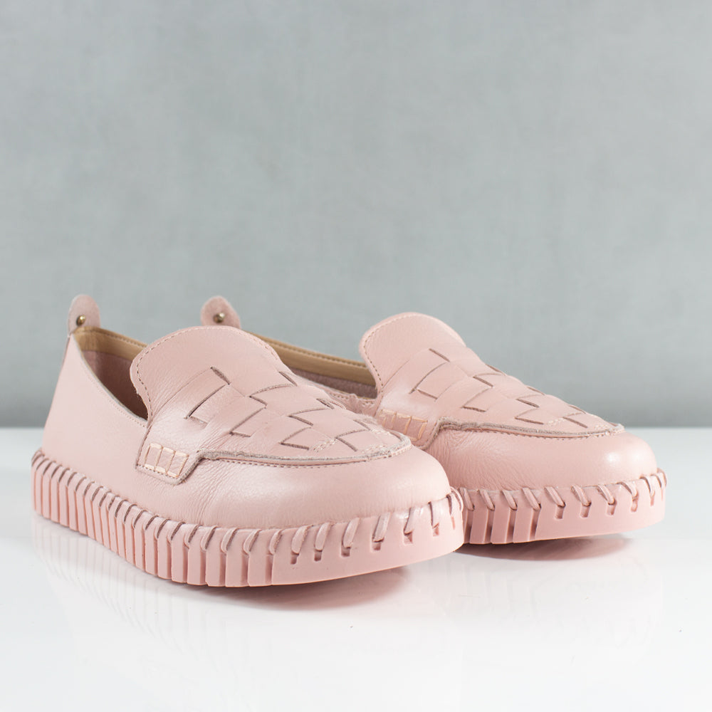 ZAPATOS PARA MUJER PAOLA CUERO ROSA