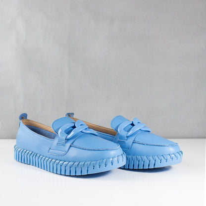 ZAPATOS PARA MUJER MELINA CUERO AZUL