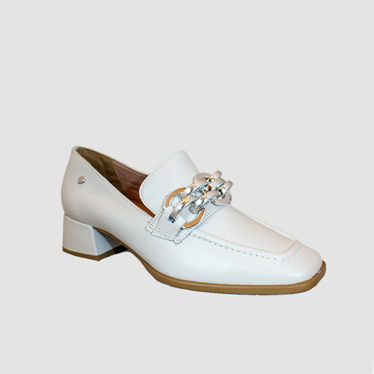 TACONES PARA MUJER DARSE CUERO BEIGE