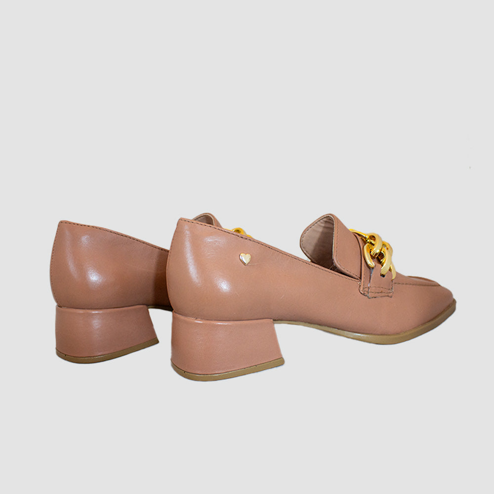 TACONES PARA MUJER DARSE CUERO NUDE