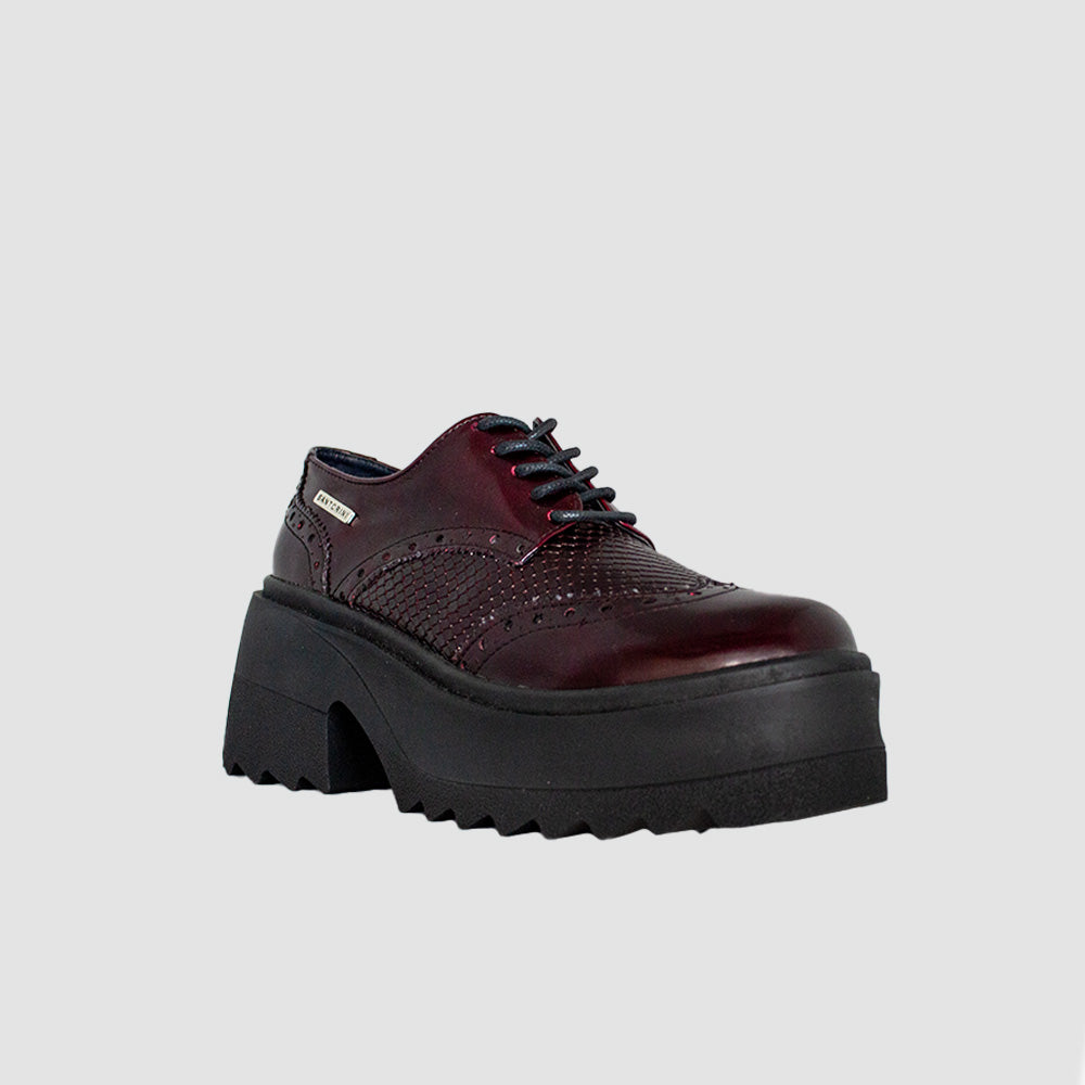 ZAPATOS PARA MUJER LOGY VINOTINTO