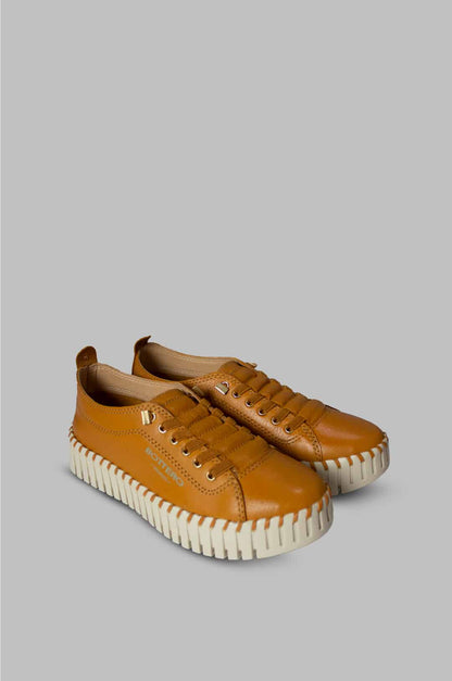 ZAPATOS PARA MUJER ELOA CUERO MOSTAZA