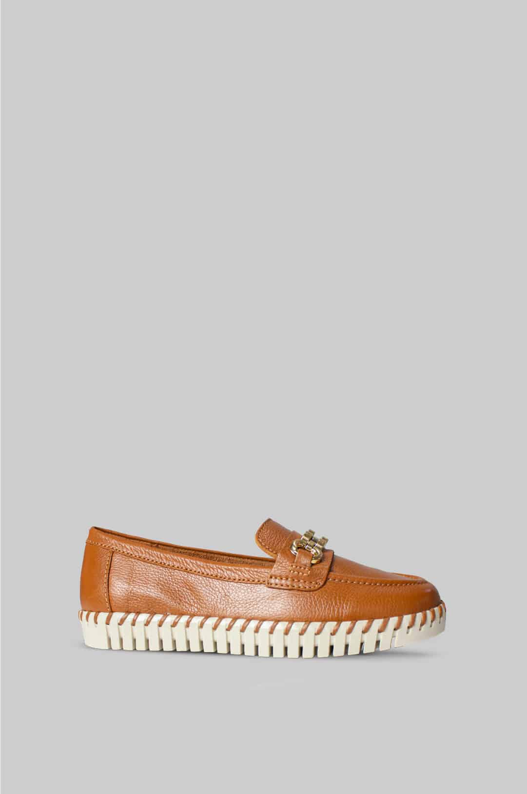 ZAPATOS PARA MUJER CECILIA CUERO MIEL