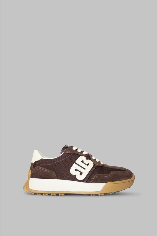 TENIS PARA MUJER ISIS CUERO CAFE