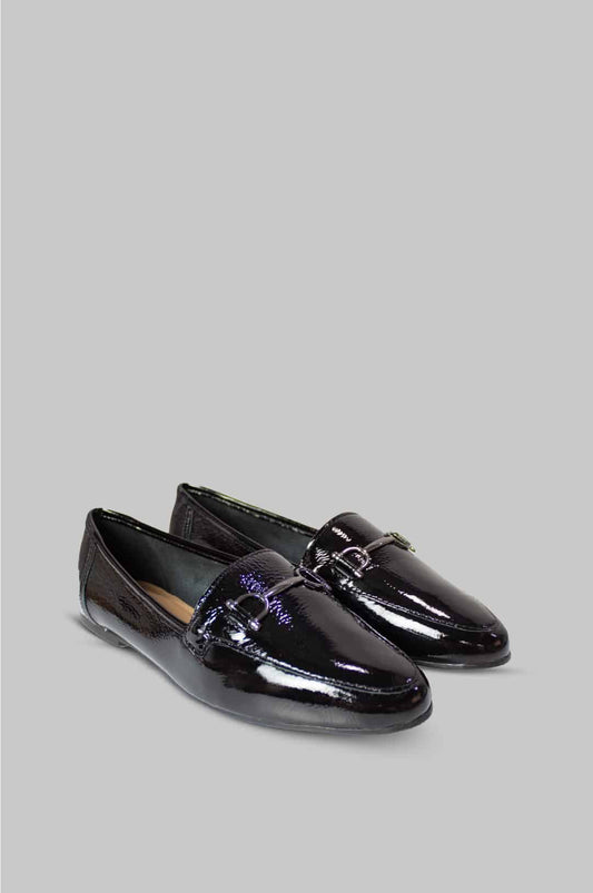 BALETAS PARA MUJER STELLA CUERO NEGRO