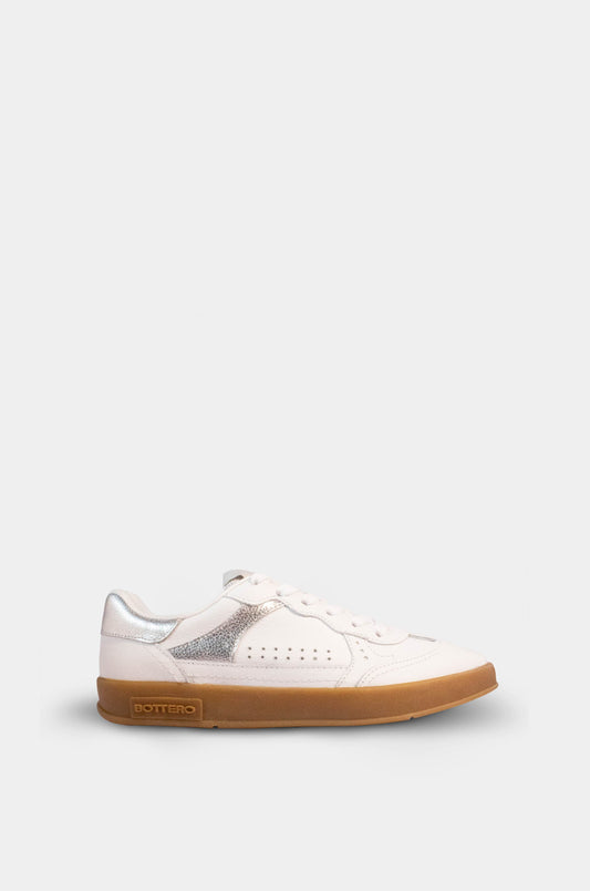 TENIS PARA MUJER FLEX CUERO BLANCO