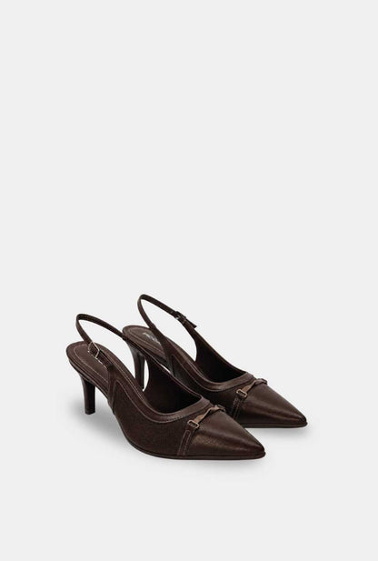 TACONES PARA MUJER EVORA CHOCOLATE
