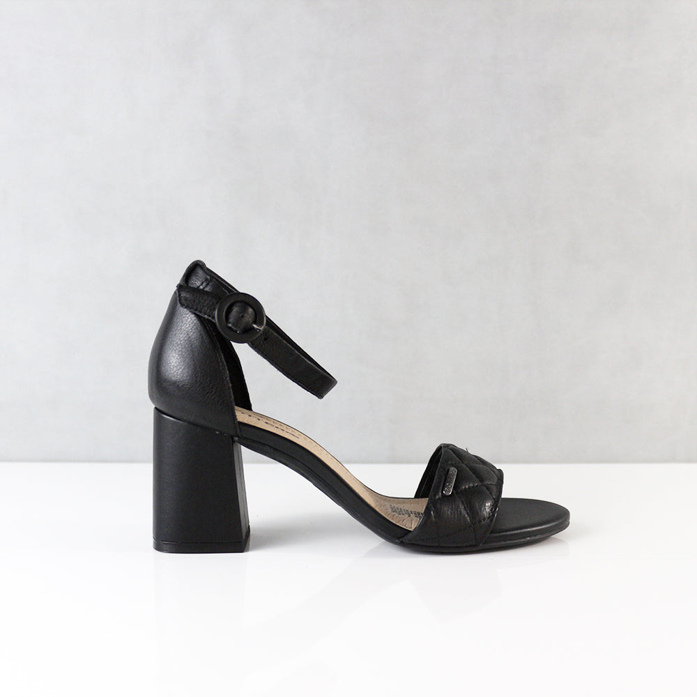 SANDALIAS PARA MUJER INGRID CUERO NEGRO