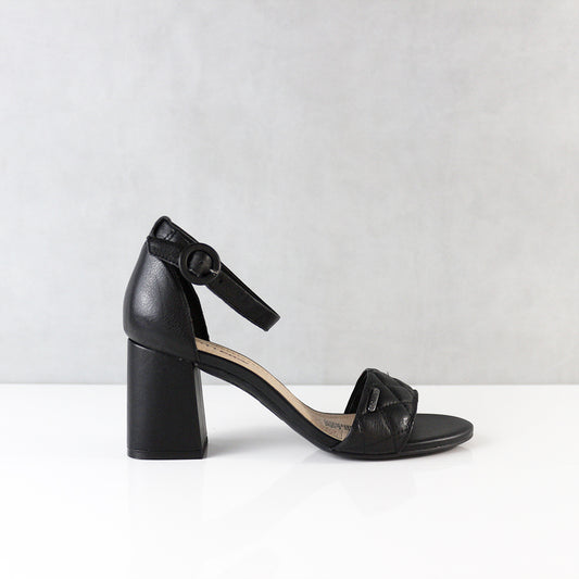 SANDALIAS PARA MUJER INGRID CUERO NEGRO