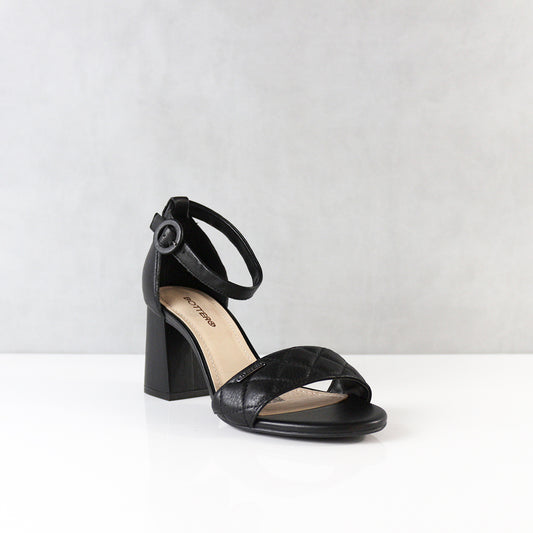 SANDALIAS PARA MUJER INGRID CUERO NEGRO