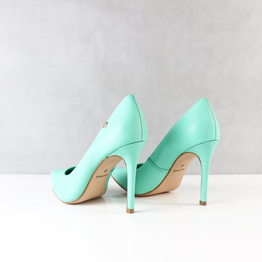 TACONES PARA MUJER KARINA CUERO BEIGE