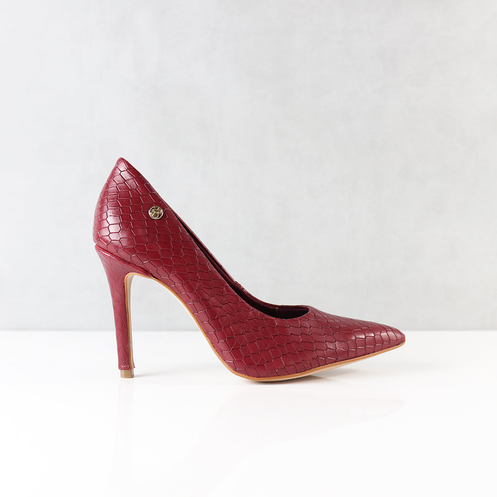 TACONES PARA MUJER KARINA CUERO CEREZA