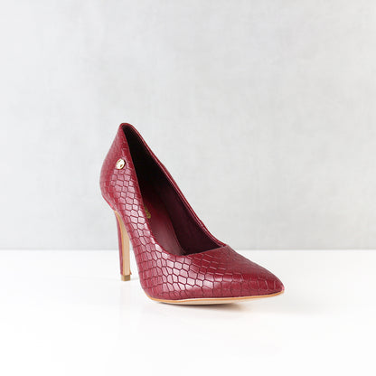 TACONES PARA MUJER KARINA CUERO CEREZA